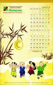 Lịch tết độc quyền
