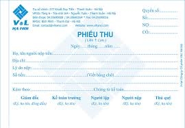 Phiếu thu chi