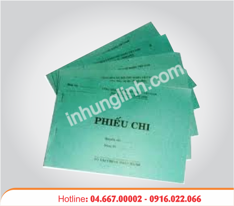 Phiếu chi giá rẻ