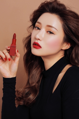 [MATTE] 3CE RED RECIPE LIP COLOR #215 RUBY TUESDAY
