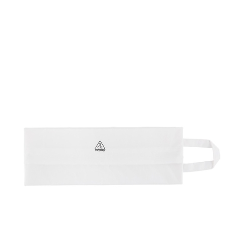 3CE AIRY NYLON POUCH_SMALL #WHITE