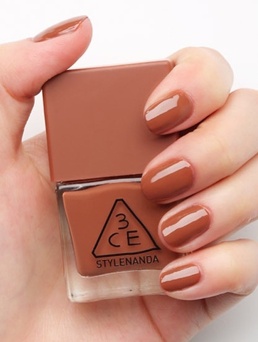 3CE MOOD RECIPE LONG LASTING NAIL LACQUER #BR07