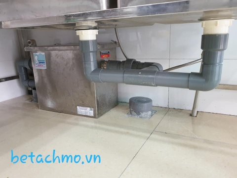 Lắp Đặt Bể Tách Dầu Mỡ, Bẫy Mỡ Inox Cho Nhà Hàng