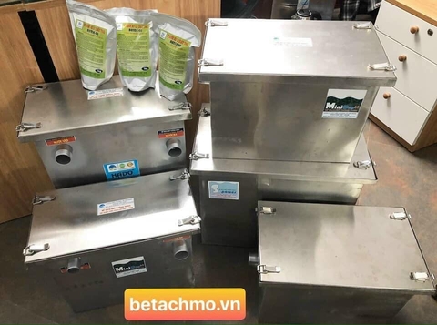 Bể tách mỡ, hộp bẫy mỡ inox thực sự tốt và hiểu quả như thế nào