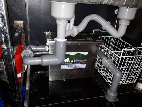 Các mẫu thùng bẫy mỡ - thiết bị tách mỡ tại Việt Nam