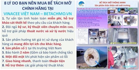 Báo giá bể tách mỡ Inox cho chung cư, nhà hàng 2020 (mới)