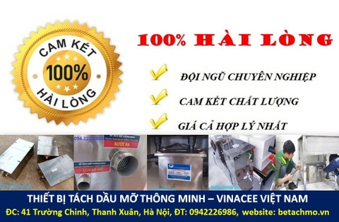 Thông báo bảng giá bể tách mỡ mới nhất năm 2020