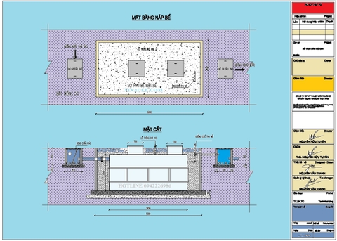 Mẫu thiết kế và hướng dẫ lắp đặt bể tách mỡ Composite cho Căng tin và bếp ăn Công nghiệp