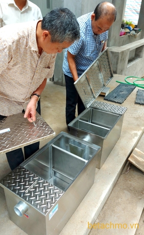 Bể tách dầu mỡ cấu tạo và hướng dẫn kỹ thuật