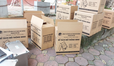 Nhà phân phối bể tách mỡ chính hãng tại Hà Nội và Đà Nẵng - Chính sách giá tốt