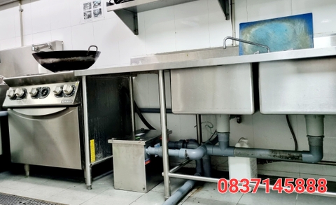Top 5 kinh nghiệm không thể bỏ qua khi lựa chọn bể tách mỡ inox cho nhà hàng dưới 500 suất ăn