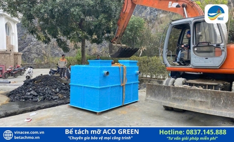 Vì sao khách hàng muốn lựa chọn bể mỡ ACO Green VINACEE?