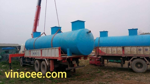 Bể tự hoại cải tiến Bastaf - Nguyên lý hoạt động