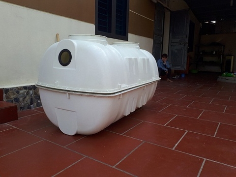 Bể tự hoại thông minh - Giải pháp xử lý nước thải khu vực nông thôn mới hiệu quả