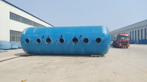 Bể tự hoại cải tiến có thiết kế đặc biệt Bằng vật liệu Composite cho dự án