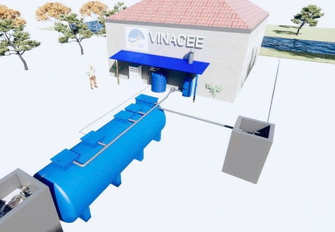 Nhà thầu VINACEE Việt Nam tiên phong đưa ra các thiết kế Module xử lý nước thải 3D hỗ trợ khách hàng dự án