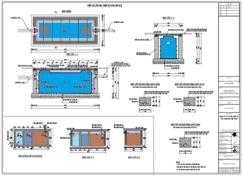 Thiết kế, thi công lắp đặt bể tách mỡ cho trường học, bệnh viện và bếp ăn công nghiệp