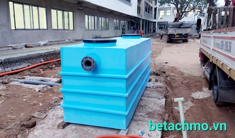 Đơn vị nào sẵn sàng cung cấp bể tách mỡ cho các gói thầu sửa chữa Căng tin, tường học, bệnh viện