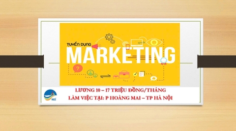 Thông báo tuyển dụng chuyên viên Marketing (MKT)