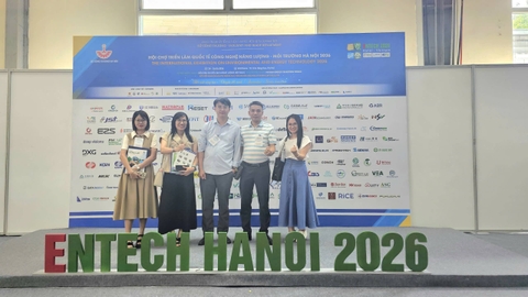 VINACEE Việt Nam tham dự ENTECH Hà Nội 2026, kết nối hợp tác với các Công ty Quốc tế