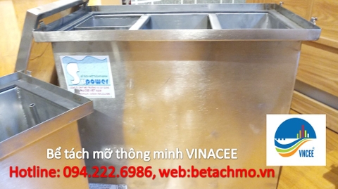 Tìm hiểu vệ thiết bị tách dầu mỡ tại Việt Nam (bể tách mỡ made in Việt Nam)
