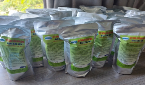Bột vi sinh tan mỡ Boteck 05 chống tắc nghẽn đường ống và khư mùi hôi