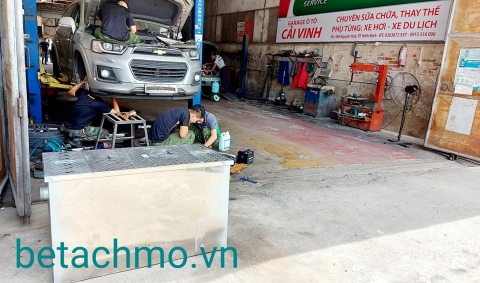 Bể tách lọc dầu Gara Phiên bản QCVN