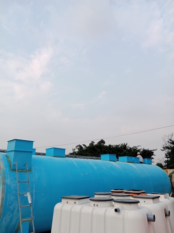 Bể tự hoại thông minh xử lý nước thải tại chỗ (BỂ TỰ HOẠI CẢI TIẾN)