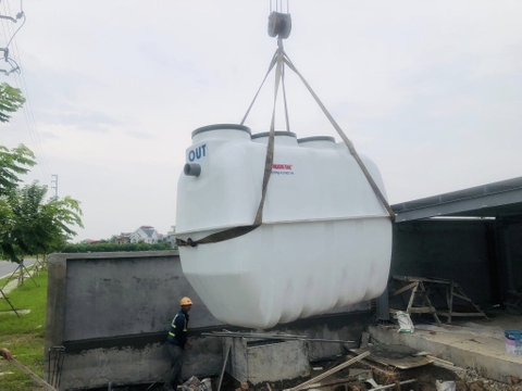Hệ thống xử lý nước thải tại chỗ chế tạo sẵn JOKASOU TANK 2m3/ngđ