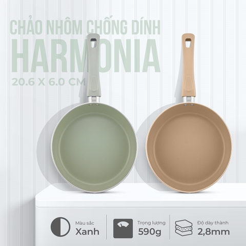 Chảo nhôm chống dính Elmich Harmonia EL-3779 size 20cm