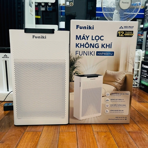 Máy lọc không khí Funiki HAP4001U diện tích lọc 40 m2 , bảo hành 24 tháng