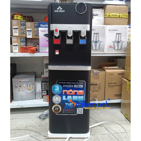 (Bảo hành 28 tháng) Cây nước nóng lạnh úp bình Hòa Phát HTL223 (Funiki FHC T112) / HTL222 (Funiki FHC T111) - Chíp điện tử