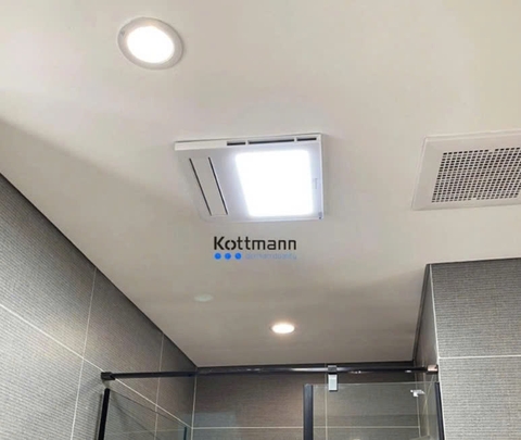 Quạt Âm Trần Đa Năng 5 trong 1 Kottmann-K6 ( Sưởi ấm, thổi gió mát, hút mùi và chiếu sáng)