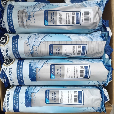 Combo 4 lõi lọc thô rời Hòa Phát - Loại dùng cho cốc lọc