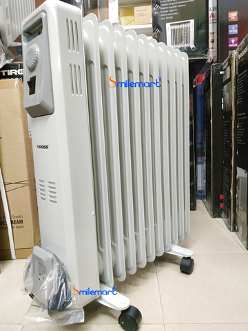 Máy sưởi dầu Tiross 11 thanh TS9217 (2200W)