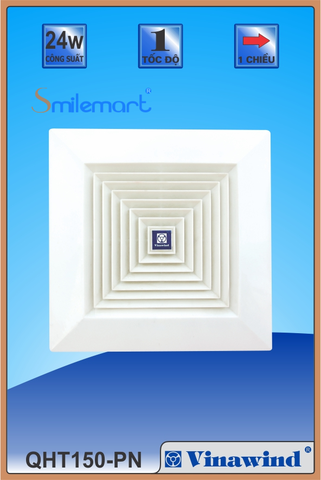 Quạt hút âm trần Vinawind cánh QHT 150 – PN