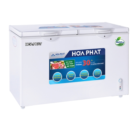 Tủ đông Hòa Phát 2 ngăn 2 cánh HCF 606S2Đ2