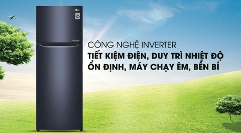 Tủ lạnh LG Inverter 208 lít GN-L208PN - Hàng chính hãng