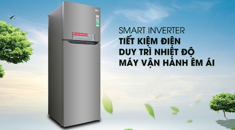 Tủ lạnh LG GN-M315PS inverter 315 lít - Hàng chính hãng