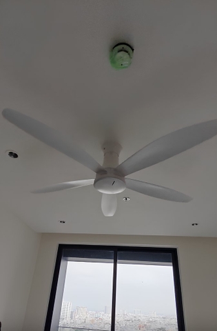 Quạt trần Nanoco NCF6051 (5 cánh nhựa, màu trắng/ đen) - Bảo hành 24 tháng