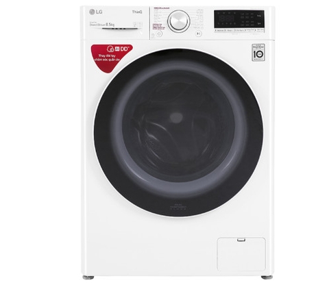 Máy giặt LG FV1408S4W - Inverter 8.5 Kg