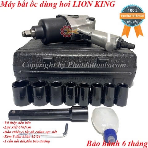 Máy Bắn Ốc Hơi Cỡ Lớn LION KING 1/2