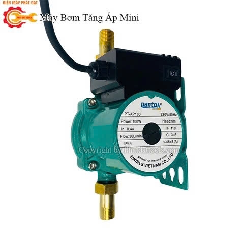 Máy Bơm Tăng Áp Xanh SWIRLS 100w TAX-100W