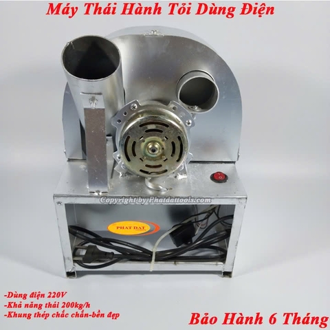 Máy Thái Hành Tỏi Điện MTH-D01