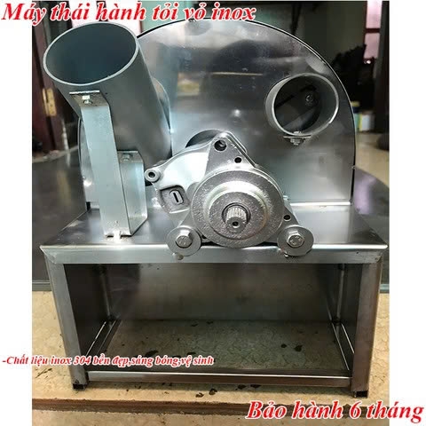 Máy thái hành tỏi tay inox MTH-T01-INOX