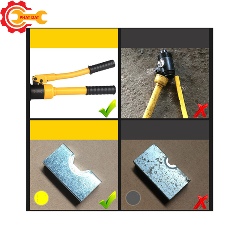 Kìm ép cos Thủy lực PADA YQK-120