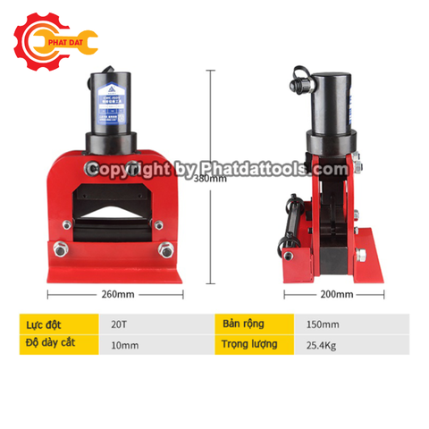 Máy cắt thanh đồng cái CWC 200V