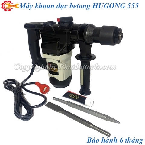 Máy Khoan Đục Betong HUGONG 555 (HG-SZ05-26)