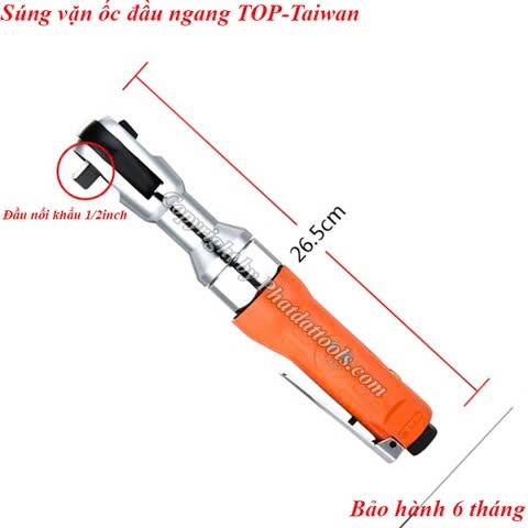 Súng Vặn Ốc Khí Nén Đầu Ngang TOP BODN-01
