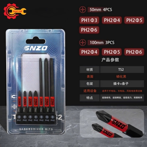 Bộ vặn vít SNZO